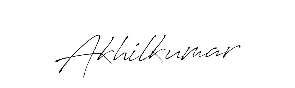 How to make Akhilkumar signature? Antro_Vectra is a professional autograph style. Create handwritten signature for Akhilkumar name. Akhilkumar signature style 6 images and pictures png