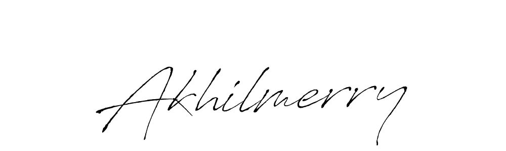 Create a beautiful signature design for name Akhilmerry. With this signature (Antro_Vectra) fonts, you can make a handwritten signature for free. Akhilmerry signature style 6 images and pictures png