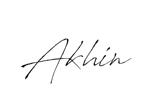 How to make Akhin signature? Antro_Vectra is a professional autograph style. Create handwritten signature for Akhin name. Akhin signature style 6 images and pictures png