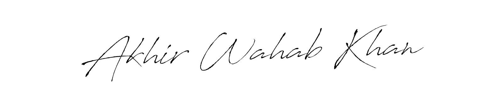 How to Draw Akhir Wahab Khan signature style? Antro_Vectra is a latest design signature styles for name Akhir Wahab Khan. Akhir Wahab Khan signature style 6 images and pictures png
