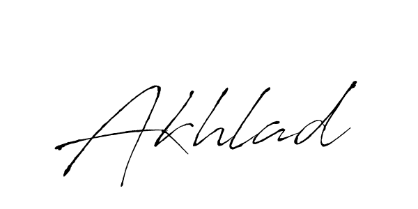 Akhlad stylish signature style. Best Handwritten Sign (Antro_Vectra) for my name. Handwritten Signature Collection Ideas for my name Akhlad. Akhlad signature style 6 images and pictures png