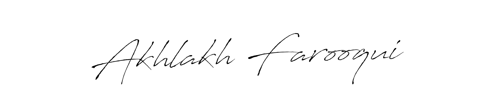 The best way (Antro_Vectra) to make a short signature is to pick only two or three words in your name. The name Akhlakh Farooqui include a total of six letters. For converting this name. Akhlakh Farooqui signature style 6 images and pictures png