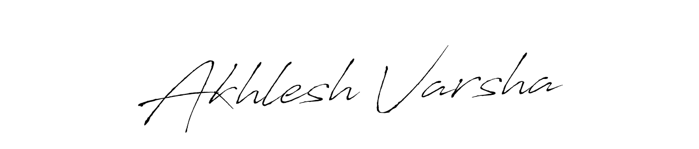 Use a signature maker to create a handwritten signature online. With this signature software, you can design (Antro_Vectra) your own signature for name Akhlesh Varsha. Akhlesh Varsha signature style 6 images and pictures png