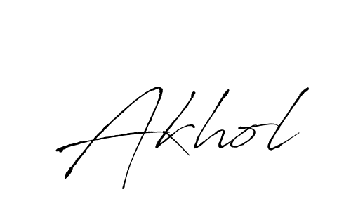 Antro_Vectra is a professional signature style that is perfect for those who want to add a touch of class to their signature. It is also a great choice for those who want to make their signature more unique. Get Akhol name to fancy signature for free. Akhol signature style 6 images and pictures png
