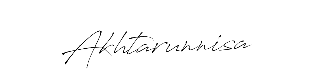 Use a signature maker to create a handwritten signature online. With this signature software, you can design (Antro_Vectra) your own signature for name Akhtarunnisa. Akhtarunnisa signature style 6 images and pictures png