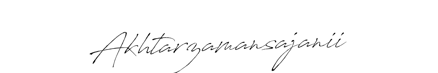 Antro_Vectra is a professional signature style that is perfect for those who want to add a touch of class to their signature. It is also a great choice for those who want to make their signature more unique. Get Akhtarzamansajanii name to fancy signature for free. Akhtarzamansajanii signature style 6 images and pictures png