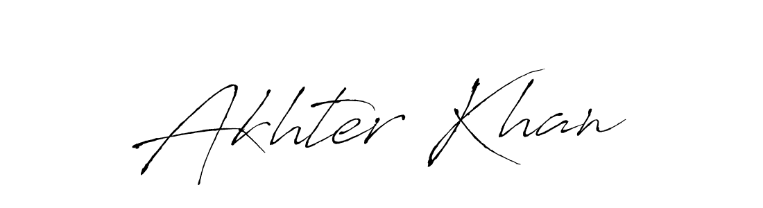 Similarly Antro_Vectra is the best handwritten signature design. Signature creator online .You can use it as an online autograph creator for name Akhter Khan. Akhter Khan signature style 6 images and pictures png