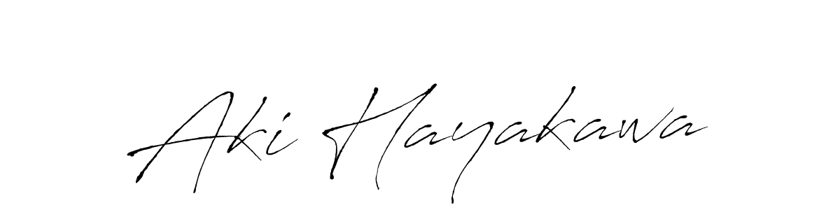 You should practise on your own different ways (Antro_Vectra) to write your name (Aki Hayakawa) in signature. don't let someone else do it for you. Aki Hayakawa signature style 6 images and pictures png