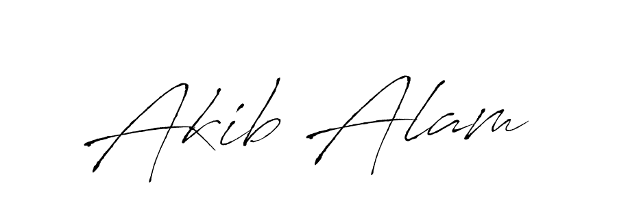 Design your own signature with our free online signature maker. With this signature software, you can create a handwritten (Antro_Vectra) signature for name Akib Alam. Akib Alam signature style 6 images and pictures png