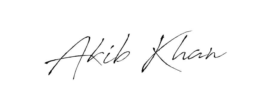 Use a signature maker to create a handwritten signature online. With this signature software, you can design (Antro_Vectra) your own signature for name Akib Khan. Akib Khan signature style 6 images and pictures png