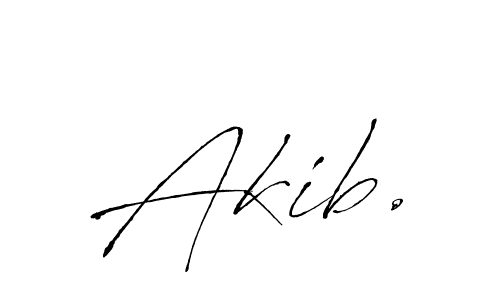 The best way (Antro_Vectra) to make a short signature is to pick only two or three words in your name. The name Akib. include a total of six letters. For converting this name. Akib. signature style 6 images and pictures png