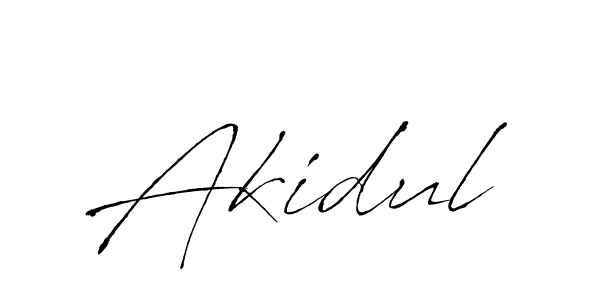 Here are the top 10 professional signature styles for the name Akidul. These are the best autograph styles you can use for your name. Akidul signature style 6 images and pictures png