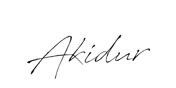 How to make Akidur signature? Antro_Vectra is a professional autograph style. Create handwritten signature for Akidur name. Akidur signature style 6 images and pictures png