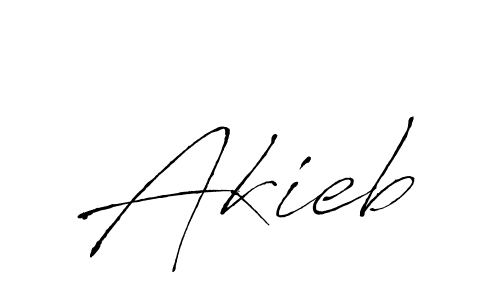 Once you've used our free online signature maker to create your best signature Antro_Vectra style, it's time to enjoy all of the benefits that Akieb name signing documents. Akieb signature style 6 images and pictures png