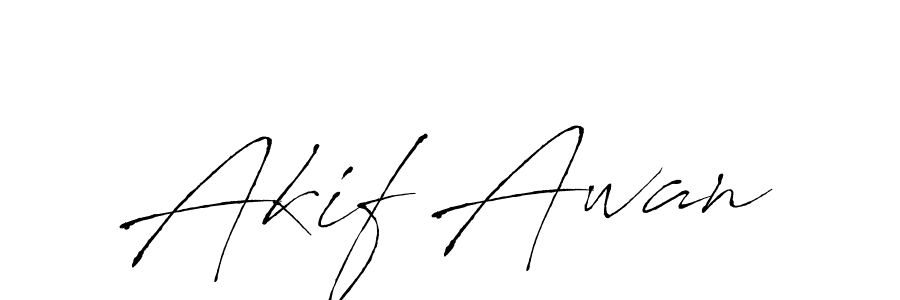 This is the best signature style for the Akif Awan name. Also you like these signature font (Antro_Vectra). Mix name signature. Akif Awan signature style 6 images and pictures png