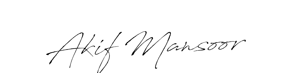 Make a beautiful signature design for name Akif Mansoor. Use this online signature maker to create a handwritten signature for free. Akif Mansoor signature style 6 images and pictures png