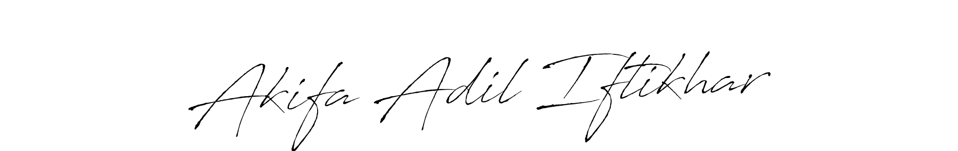 The best way (Antro_Vectra) to make a short signature is to pick only two or three words in your name. The name Akifa Adil Iftikhar include a total of six letters. For converting this name. Akifa Adil Iftikhar signature style 6 images and pictures png