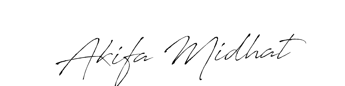 Once you've used our free online signature maker to create your best signature Antro_Vectra style, it's time to enjoy all of the benefits that Akifa Midhat name signing documents. Akifa Midhat signature style 6 images and pictures png
