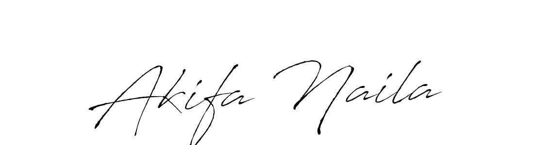 Also You can easily find your signature by using the search form. We will create Akifa Naila name handwritten signature images for you free of cost using Antro_Vectra sign style. Akifa Naila signature style 6 images and pictures png
