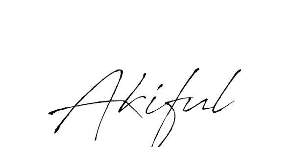 How to Draw Akiful signature style? Antro_Vectra is a latest design signature styles for name Akiful. Akiful signature style 6 images and pictures png