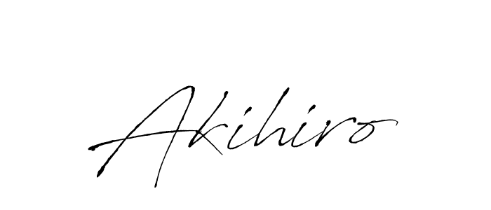 Akihiro stylish signature style. Best Handwritten Sign (Antro_Vectra) for my name. Handwritten Signature Collection Ideas for my name Akihiro. Akihiro signature style 6 images and pictures png