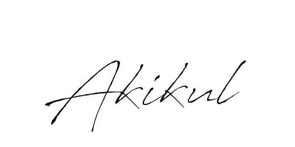 Also we have Akikul name is the best signature style. Create professional handwritten signature collection using Antro_Vectra autograph style. Akikul signature style 6 images and pictures png