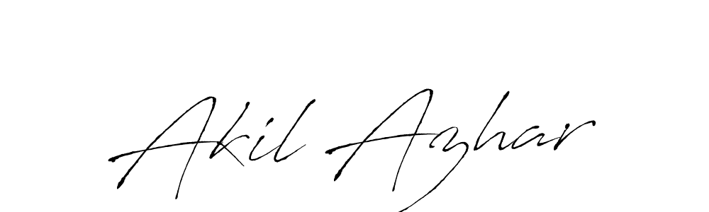 Use a signature maker to create a handwritten signature online. With this signature software, you can design (Antro_Vectra) your own signature for name Akil Azhar. Akil Azhar signature style 6 images and pictures png