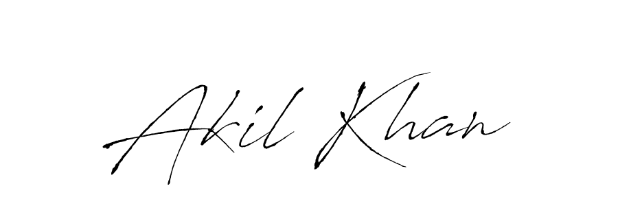 The best way (Antro_Vectra) to make a short signature is to pick only two or three words in your name. The name Akil Khan include a total of six letters. For converting this name. Akil Khan signature style 6 images and pictures png