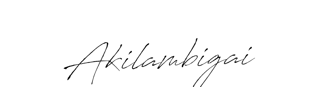 You should practise on your own different ways (Antro_Vectra) to write your name (Akilambigai) in signature. don't let someone else do it for you. Akilambigai signature style 6 images and pictures png