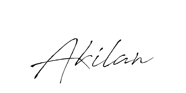 How to make Akilan name signature. Use Antro_Vectra style for creating short signs online. This is the latest handwritten sign. Akilan signature style 6 images and pictures png