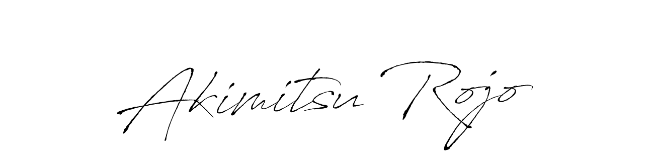 Design your own signature with our free online signature maker. With this signature software, you can create a handwritten (Antro_Vectra) signature for name Akimitsu Rojo. Akimitsu Rojo signature style 6 images and pictures png