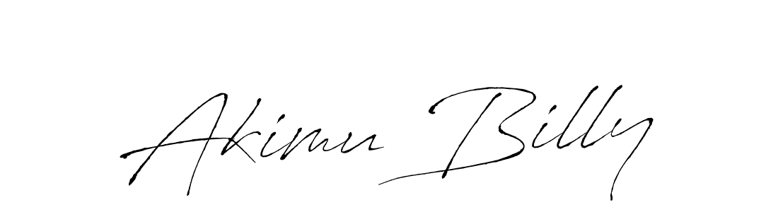 Similarly Antro_Vectra is the best handwritten signature design. Signature creator online .You can use it as an online autograph creator for name Akimu Billy. Akimu Billy signature style 6 images and pictures png