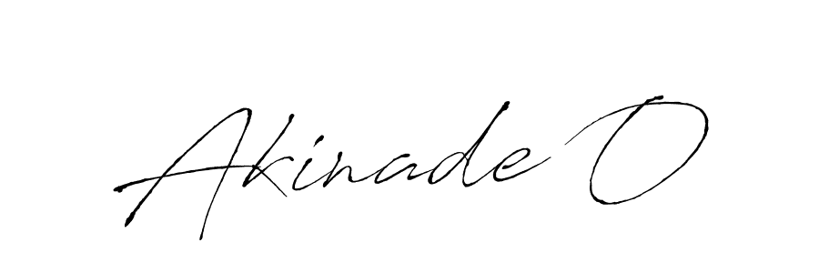 Also we have Akinade O name is the best signature style. Create professional handwritten signature collection using Antro_Vectra autograph style. Akinade O signature style 6 images and pictures png