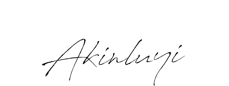 Make a beautiful signature design for name Akinluyi. With this signature (Antro_Vectra) style, you can create a handwritten signature for free. Akinluyi signature style 6 images and pictures png