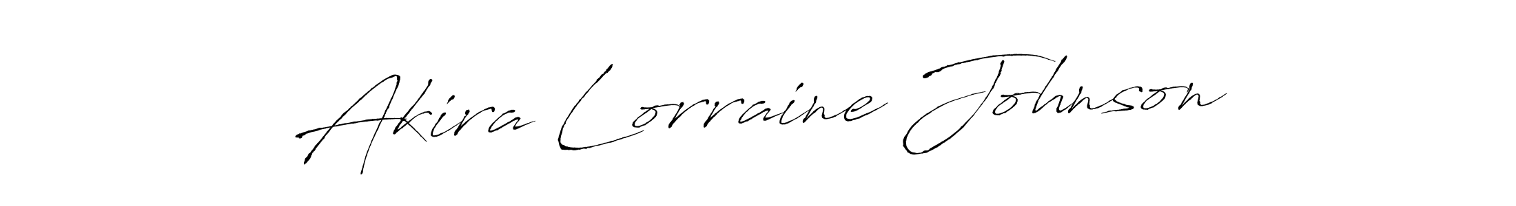 The best way (Antro_Vectra) to make a short signature is to pick only two or three words in your name. The name Akira Lorraine Johnson include a total of six letters. For converting this name. Akira Lorraine Johnson signature style 6 images and pictures png