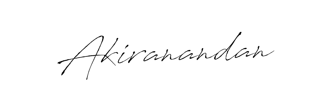 How to make Akiranandan signature? Antro_Vectra is a professional autograph style. Create handwritten signature for Akiranandan name. Akiranandan signature style 6 images and pictures png