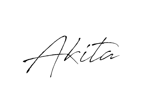 Make a beautiful signature design for name Akita. With this signature (Antro_Vectra) style, you can create a handwritten signature for free. Akita signature style 6 images and pictures png