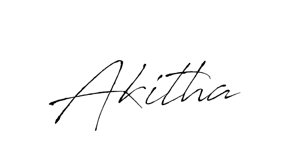 The best way (Antro_Vectra) to make a short signature is to pick only two or three words in your name. The name Akitha include a total of six letters. For converting this name. Akitha signature style 6 images and pictures png