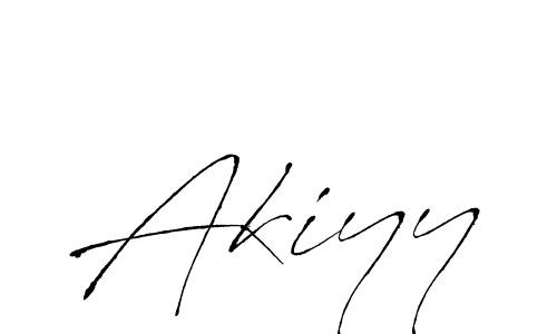 How to make Akiyy signature? Antro_Vectra is a professional autograph style. Create handwritten signature for Akiyy name. Akiyy signature style 6 images and pictures png