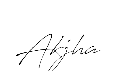 How to make Akjha signature? Antro_Vectra is a professional autograph style. Create handwritten signature for Akjha name. Akjha signature style 6 images and pictures png