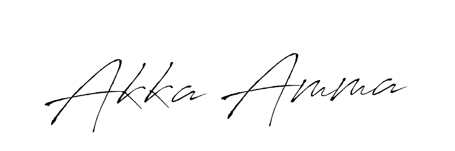 You should practise on your own different ways (Antro_Vectra) to write your name (Akka Amma) in signature. don't let someone else do it for you. Akka Amma signature style 6 images and pictures png