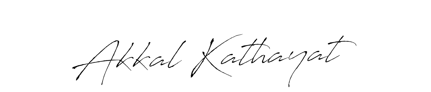 Akkal Kathayat stylish signature style. Best Handwritten Sign (Antro_Vectra) for my name. Handwritten Signature Collection Ideas for my name Akkal Kathayat. Akkal Kathayat signature style 6 images and pictures png