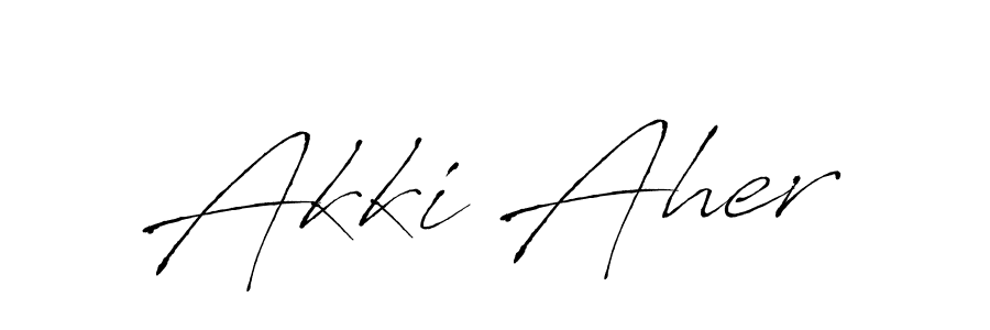 Once you've used our free online signature maker to create your best signature Antro_Vectra style, it's time to enjoy all of the benefits that Akki Aher name signing documents. Akki Aher signature style 6 images and pictures png