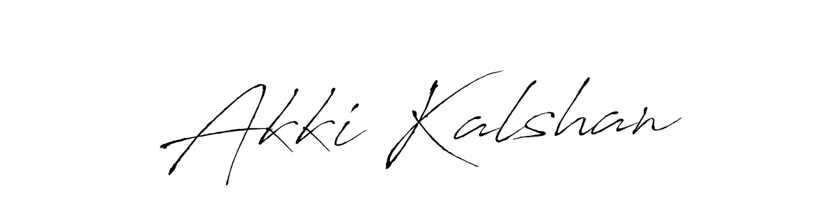 Also You can easily find your signature by using the search form. We will create Akki Kalshan name handwritten signature images for you free of cost using Antro_Vectra sign style. Akki Kalshan signature style 6 images and pictures png