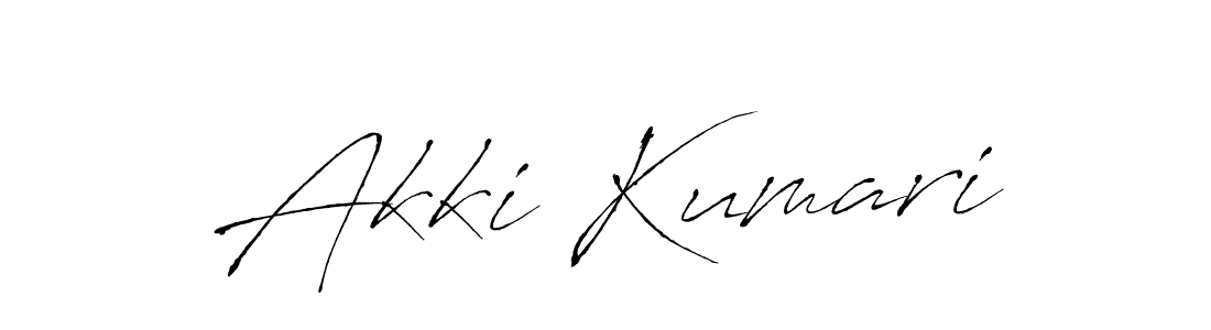 Use a signature maker to create a handwritten signature online. With this signature software, you can design (Antro_Vectra) your own signature for name Akki Kumari. Akki Kumari signature style 6 images and pictures png