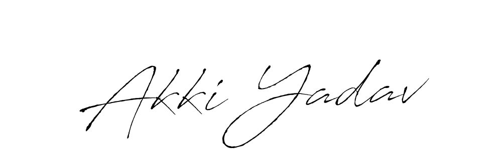 Here are the top 10 professional signature styles for the name Akki Yadav. These are the best autograph styles you can use for your name. Akki Yadav signature style 6 images and pictures png