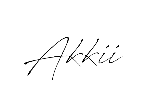 Similarly Antro_Vectra is the best handwritten signature design. Signature creator online .You can use it as an online autograph creator for name Akkii. Akkii signature style 6 images and pictures png