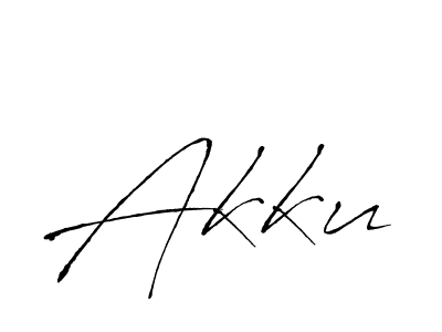 Create a beautiful signature design for name Akku. With this signature (Antro_Vectra) fonts, you can make a handwritten signature for free. Akku signature style 6 images and pictures png