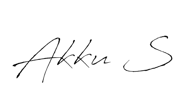 Similarly Antro_Vectra is the best handwritten signature design. Signature creator online .You can use it as an online autograph creator for name Akku S. Akku S signature style 6 images and pictures png