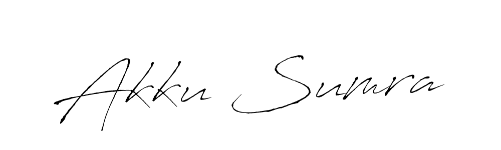 Use a signature maker to create a handwritten signature online. With this signature software, you can design (Antro_Vectra) your own signature for name Akku Sumra. Akku Sumra signature style 6 images and pictures png